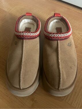 Ugg Tazz ll Lightweight Platform Slip Ons Chestnut Brown Size 7